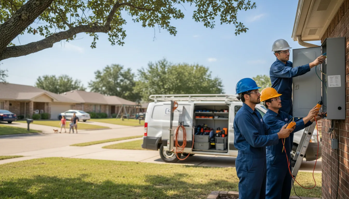 Certified electrician providing emergency electrical services in Richmond Hill, GA